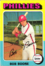 1975 Topps - #351 Bob Boone - Phillies