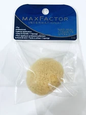 Max Factor International Natural Cosmetic Sponge #113 Pancake&max Factor Makeups