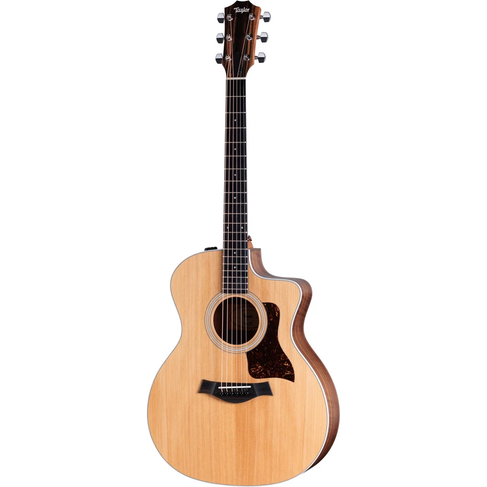 Taylor 214ce Grand Auditorium Layered Walnut Acoustic Electric Guitar - Natural - Image 2 of 4
