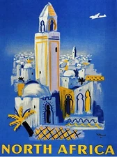 7744.Decoration Poster.Home Room wall interior design.North Africa travel art