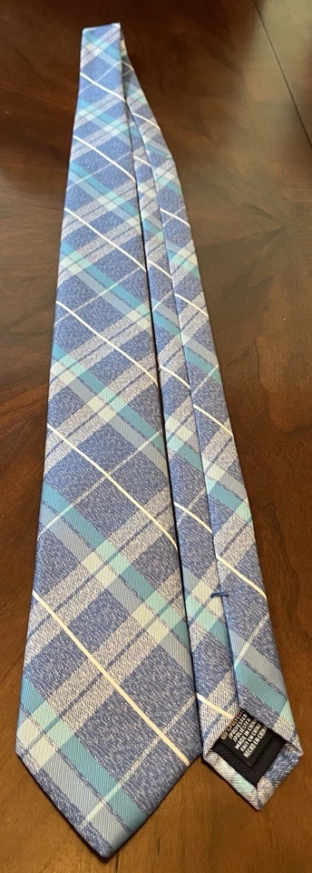 Corbata de cuello Nautica azul 100 % poliéster para hombre hecha en China Foto 3 de 4