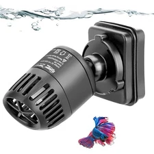hygger Mini Aquarium Wave Maker with Magnetic Mount Reef Fish Tank Powerhead