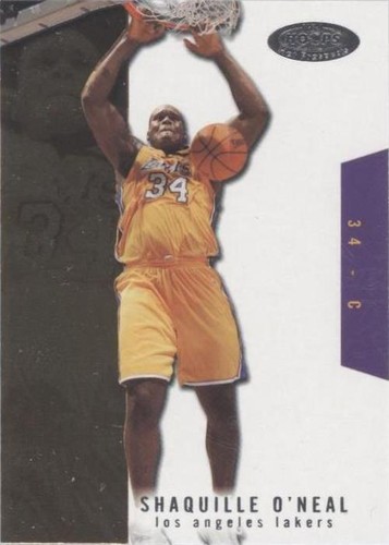 SHAQUILLE O'NEAL #7 - 2000/2001 NBA Hoops Hot Prospects Hoops