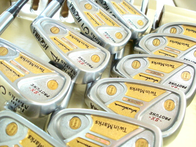 HONMA Twin Marks PROTUNE-SX FORGED Iron set 3-11-Sw TITANIUM HONMA Twin Marks PROTUNE-SX FORGED Iron set 3-11-Sw TITANIUM