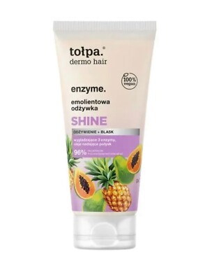 Tolpa Dermo Hair Enzyme Shine, weichmachende Haarspülung, 200 ml