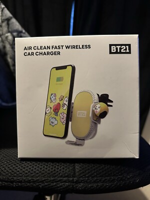 Charging Pad Wireless Car Charger Bt21 Bt21 Bts Wireless Charging