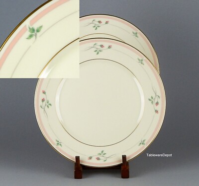 Lenox, Metropolitan, ROSE MANOR: Set/s of 2 Dinner Plates, Superb+ Condition!