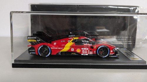 1/43 Looksmart LSLM162 - Ferrari 499P #51 - Winner 24h Le Mans 2023 (100th) - Imagen 3 de 5