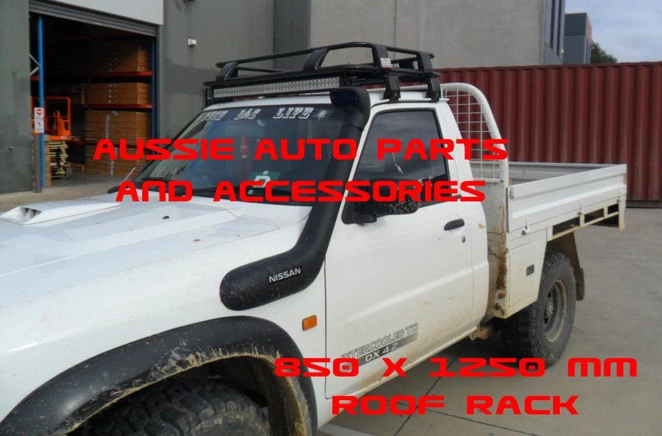 Steel Roof Rack Cage 850x1250mm LXW for Land Cruiser 70 Series Single Cab Ute - image 4 of 4