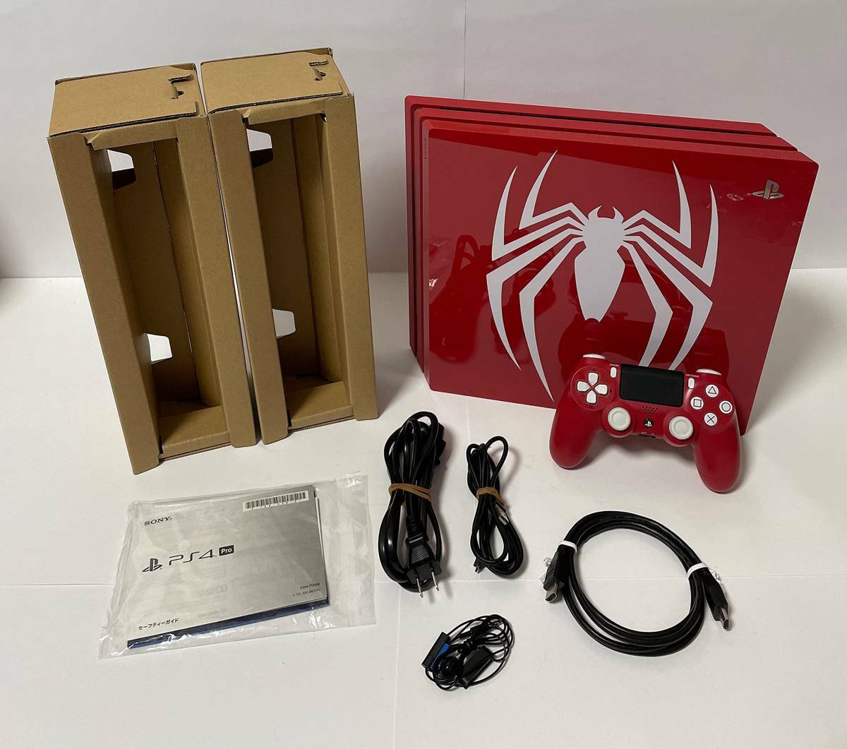 PS4 Marvels Spider Man Limited Edition Pro 1TB Box PS4 Marvels Spider Man Limited Edition Pro 1TB Box