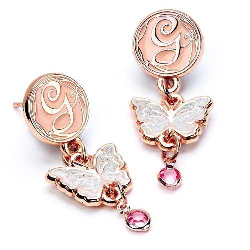 Wicked Glinda Drop Butterfly Earrings - Picture 2 of 3