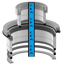 1102019 Hydraulic Cylinder Seal Kit Fits JLG 2.500 x 3.500