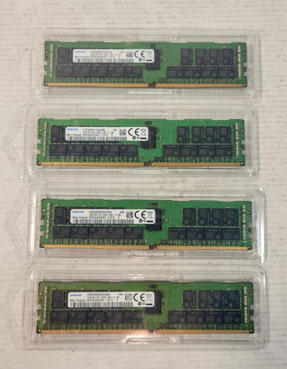 Samsung PC4 32GB メモリ M393A4K40CB2-CTD7K 32GB Samsung M393A4K40CB2-CTD 2Rx4 PC4-2666V DDR4 Memory