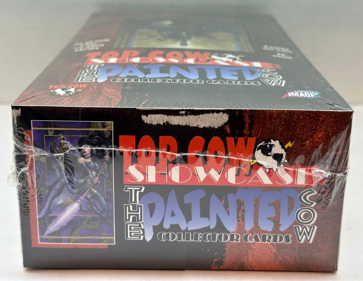 1997 Top Cow Showcase: The Painted Cow Trading Card Box Comic