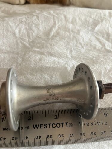 Vintage Old Mid School 80s 1985 BMX Racing Bike SR Japan Front Wheel Hub 36 Hole - Picture 2 of 5