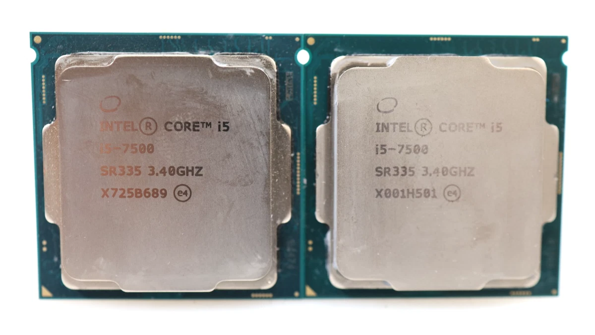 Intel Core i5-7500 CPU 9個セット Amazon.com: Intel 7th Generation Core i5-7500T Processor OEM