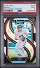 Bo Nix (RC) Grade PSA 9 - 2024 Panini Select Silver Prizm Die-Cut Rookie #117