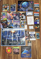 Star Trek Lot Collectors Vintage Magazines, Records, Cards, Calendar, Papers