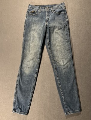 Kuhl Jeans Women s 4 Reg (Fits 26x30) Indigo Dye Denim Tapered Stretch Gorp Hike