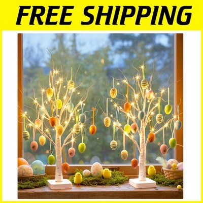 Easter Egg Tree Centerpiece - Battery Powered