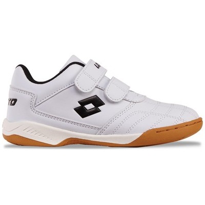 Lotto Pacer K Unisex Kinder Sneakers Größe 26-35, Schwarz, Modell 2600110K