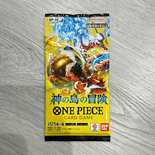 Bandai One Piece Card Game OP-05 Japanese Booster Pack Sealed 1 Pack 6 Cards
