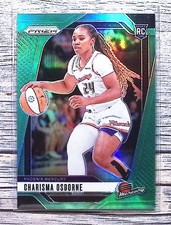2024 Panini Prizm WNBA #65 Charisma Osborne Green Prizms