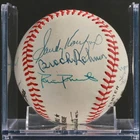Baseball Hall of Famers Multi-Signed Baseball / BAS AA34954 Koufax Musial + More