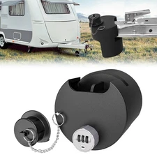 Duty Trailer Hitch Locks, Fits 2 5/16in Coupler, Upgrade Anti-Theft Trailer Lock