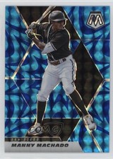 2021 Panini Mosaic Reactive Blue Mosaic Prizm Manny Machado #143 1fa0