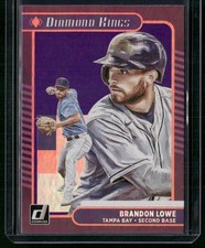 2021 Donruss #1 Brandon Lowe Holo Purple