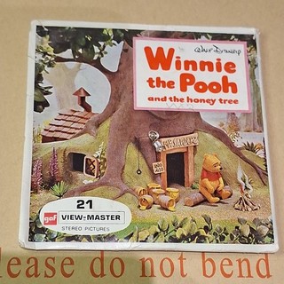Vintage Walt Disney Winnie Puuh VIEW MASTER 3 Rollen etc Viewmaster B 362 E