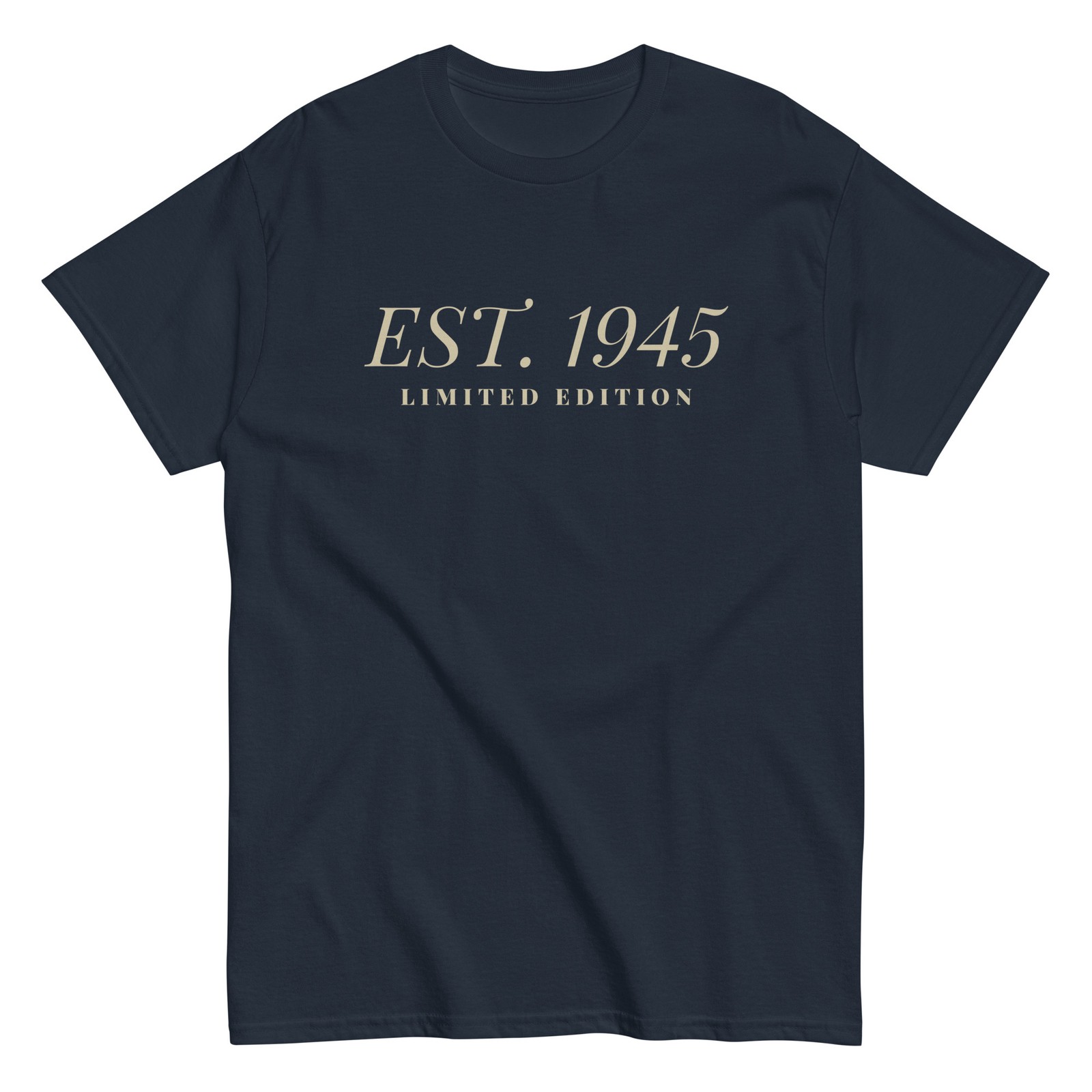 EST 1945 Shirt birthday year gift mom dad grandpa grandma cute present idea-image