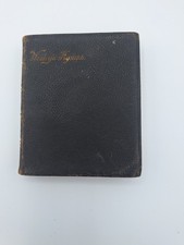 Wesley's Hymns Leather Bound Book Gold Edge Pages Antique