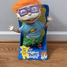 Muñeca Chuckie asustada Rugrats Nickelodeon peluche vintage años 90 nuevas obras