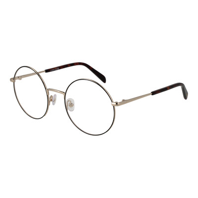 Pucci Damenbrille EP5255 005 Schwarz Vollrand Aus Metall Runde Fassung 53mm