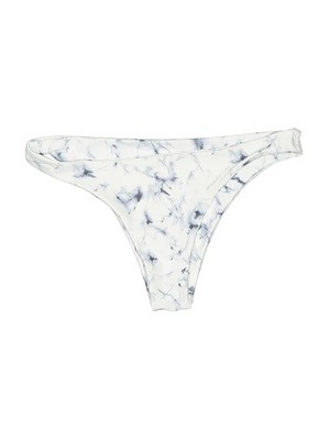 Assorted Brands Women White Swimsuit Bottoms M