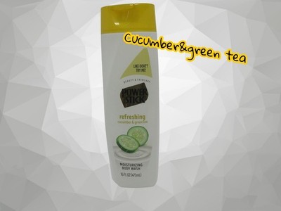Power Stick Pure Refreshing Cucumber & Green Tea Moisturizing Body Wash 16oz-NEW