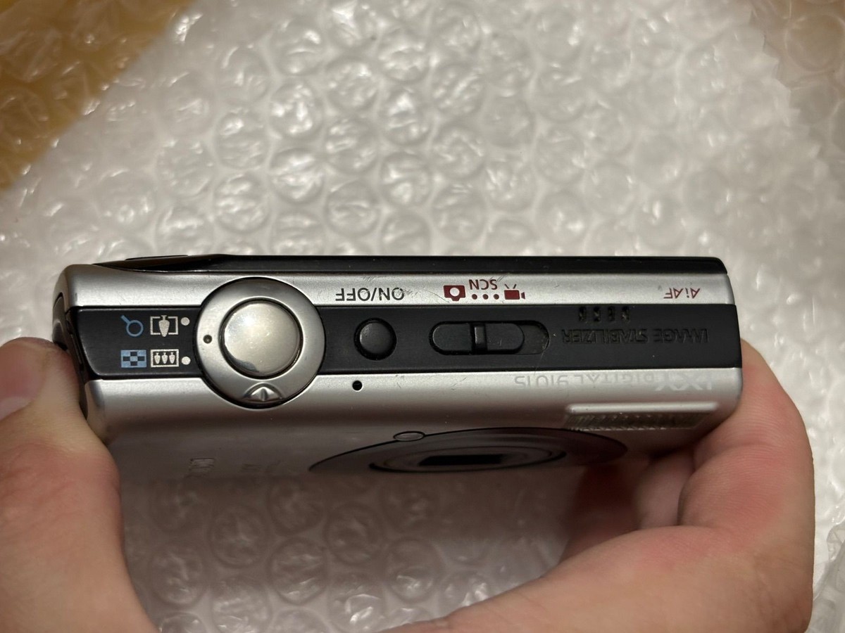 Canon IXY 910 IS Silver 8.0MP Compact Digital Camera | eBay
