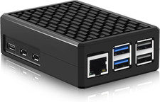 Aluminum Case for Raspberry Pi 5, Heavy Duty Passive Metal Case Compitable with