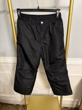 Faded Glory Black Snow Pants, Water- Resistant , Youth M 7-8 