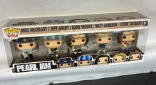 PEARL JAM 10 Year Anniversary Funko Pop! Rocks 5 Pack 1991 - Issued New 2001