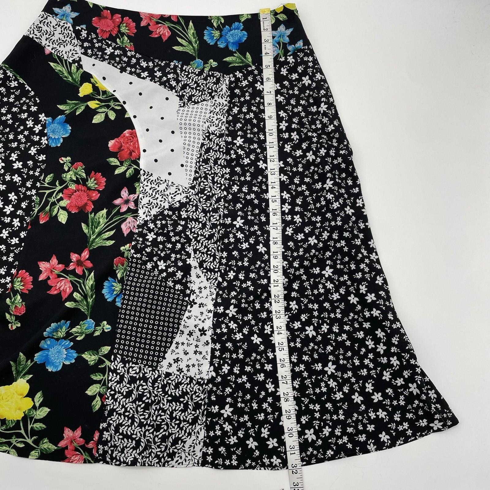 Calvin Klein Multicolor Floral Patchwork Polka Do… - image 4