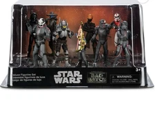 Disney Star Wars The Bad Batch 9-Piece PVC Figure Deluxe Play Set