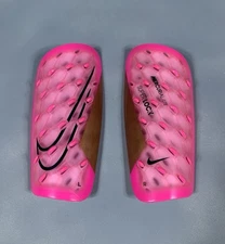 Nike Mercurial Lite Superlock Pink Shin Guards DV1770-600 Unisex Adult's Large
