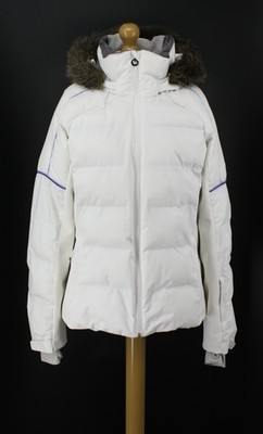 ROXY DAMEN SNOWBLIZZARD SCHNEEJACKE WATTIERT GRÖSSE XL HELLWEISS UVP 340 £ IM KARTON
