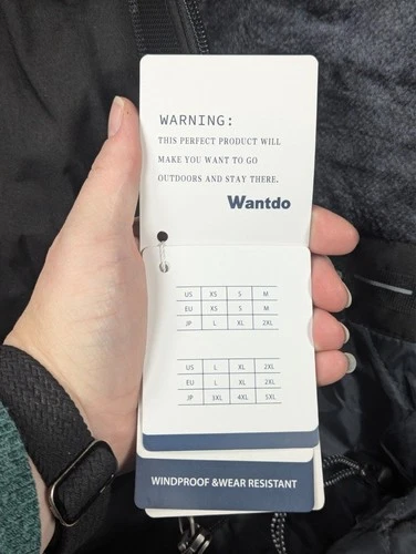Wantdo - Waterproof - Winter Jacket - Men's Coat - Color Black - Size XL image 13