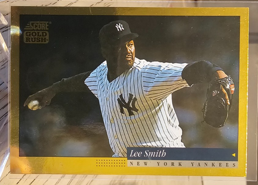1994 Score Gold Rush Lee Smith #245 Yankees