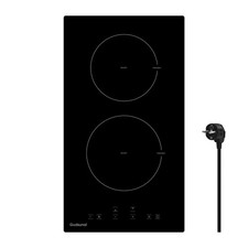 Plaque Induction 2 Feux Encastrable 3600 W Chauffage à Basse Puissance 29x52 cm
