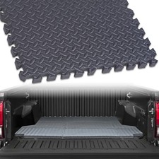 Tlaps For 2005-2023 Toyota Tacoma 5 Ft Interlocking Foam Truck Bed Mats - Gray